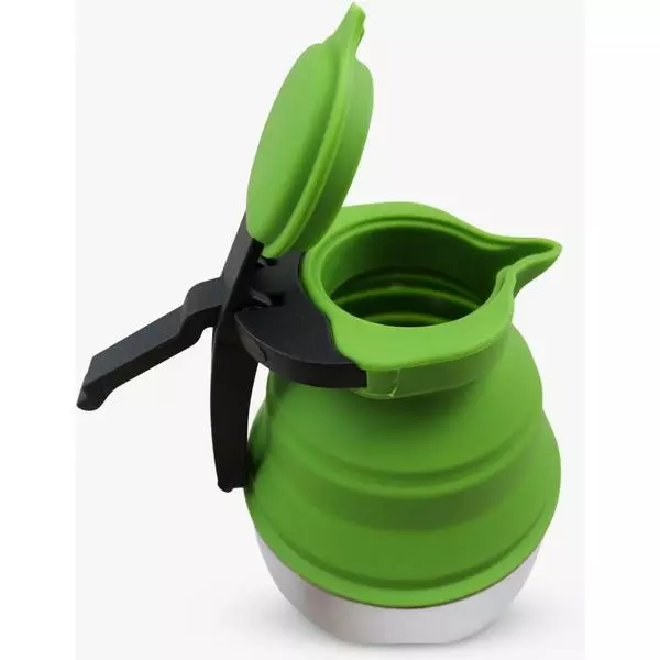 Vango Cuisine Foldable Camping Kettle 1.5L, Herbal